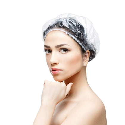 AIDIQIU Disposable Shower Caps pack of 30 pieces front view