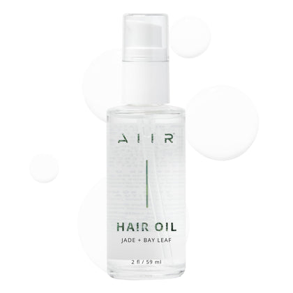AIIR Jade Hair Oil 2oz front view with packaging