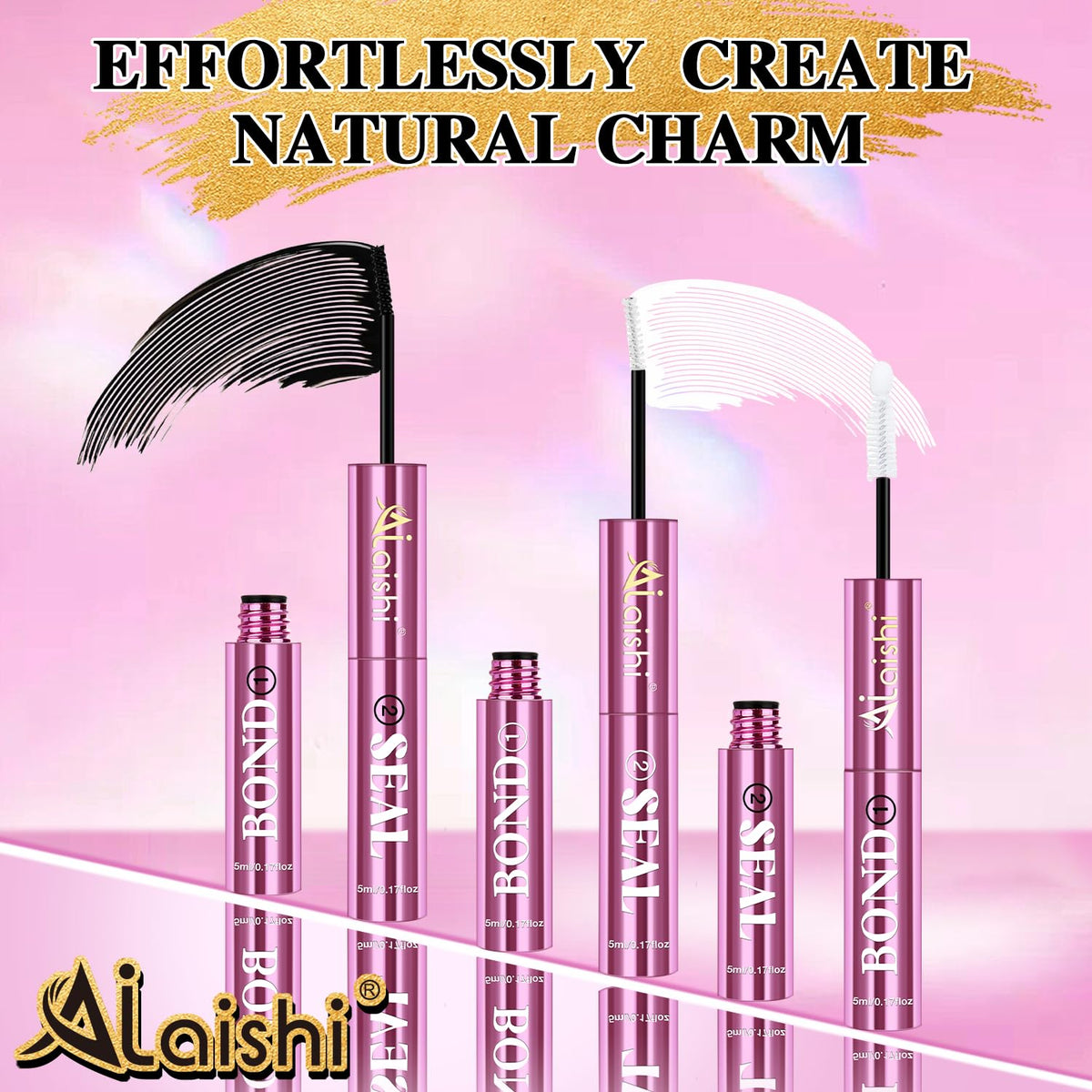 AILAISHI Lash Clusters Glue close-up of applicator tip