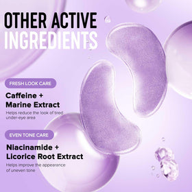 AILEORY PDRN Retinol Peptides Under Eye Patches in use during self-care