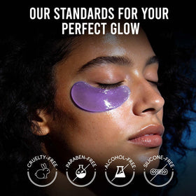 AILEORY PDRN Retinol Peptides Under Eye Patches on a bathroom counter
