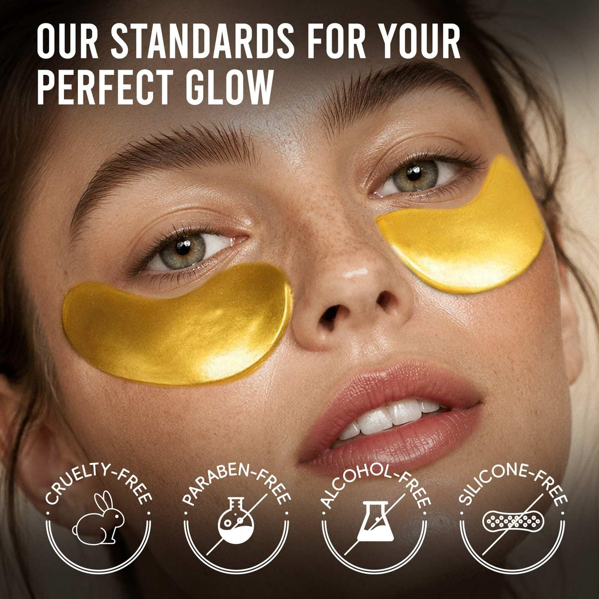 AILEORY under eye patches on a bathroom counter