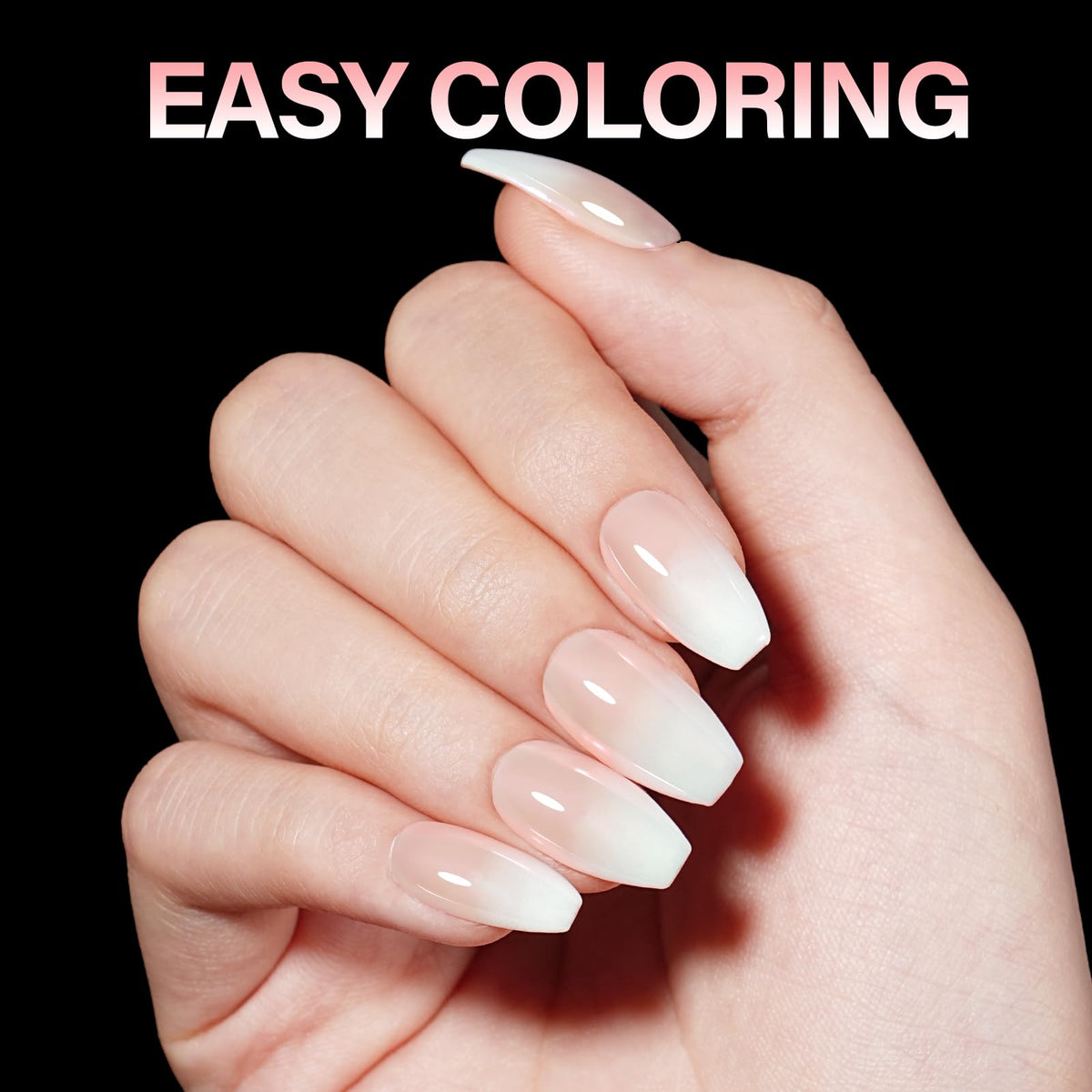 AILLSA Ballerina Nail Tips in various sizes