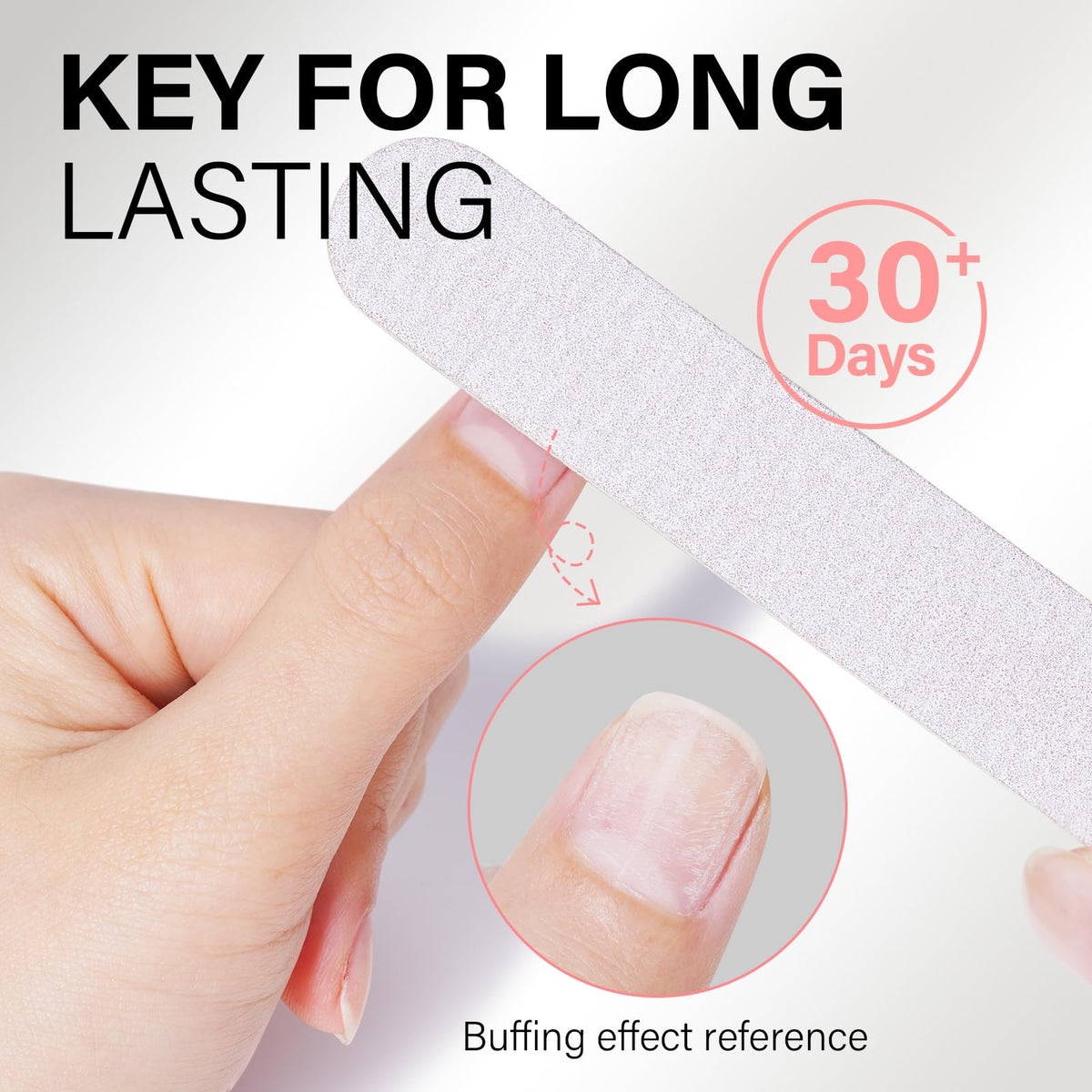 AILLSA Gel Nail Glue 15g curing under UV lamp