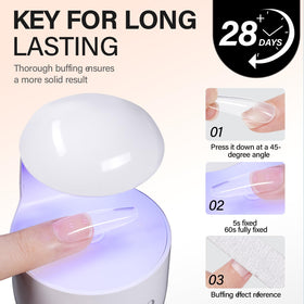 AILLSA Gel Nail Glue packaging details
