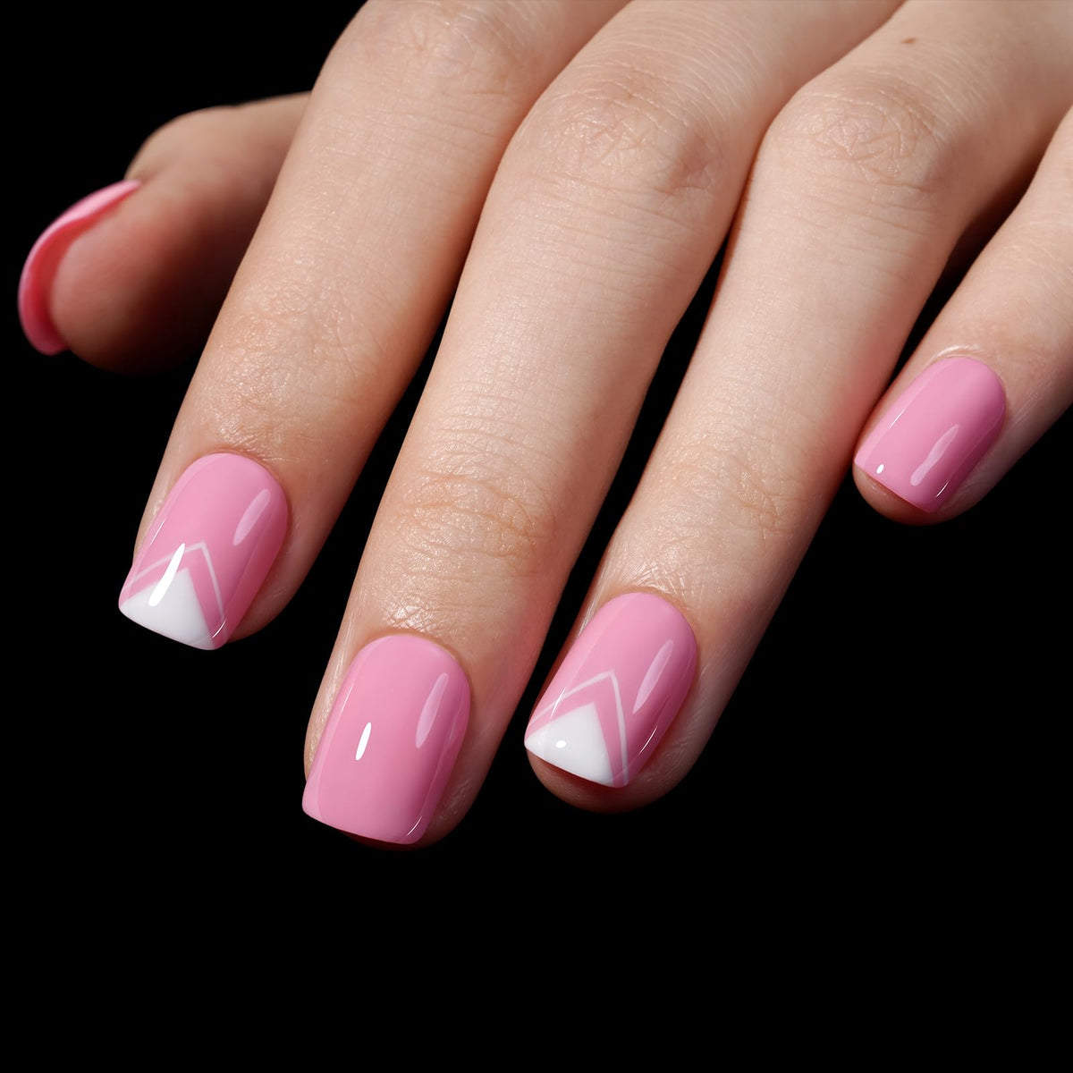 AILLSA nail tips stacked neatly for easy access