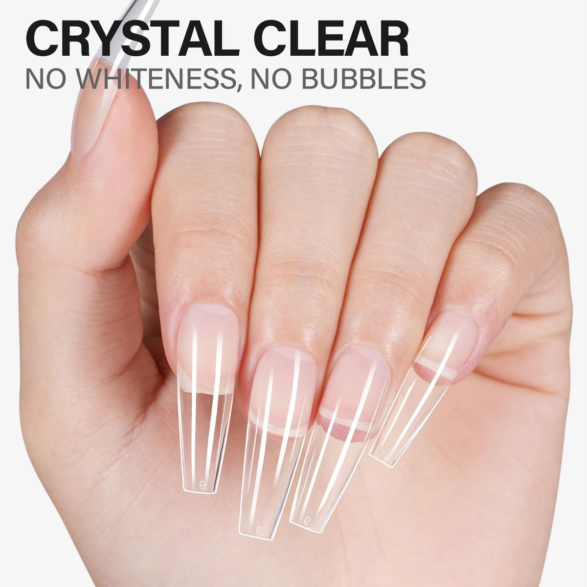 AILLSA Solid Gel Nail Glue demonstration with rhinestones