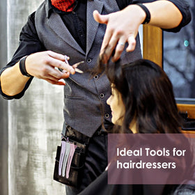 AIMIKE Hair Clips in a salon setting