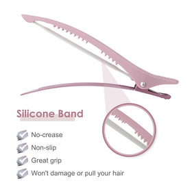 AIMIKE Hair Clips in use during hair styling