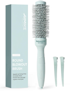 AIMIKE NaturaVol Round Brush 1.3 inch front view