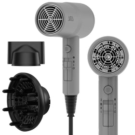 Aina Diffuser Hair Dryer Ash Grey front view