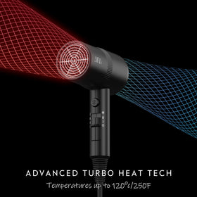 Aina Diffuser Hair Dryer with volumizing finger diffuser