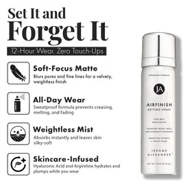 AirFinish Setting Spray from Jerome Alexander Airbrush System