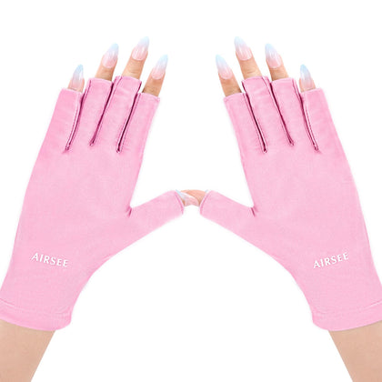 AIRSEE UV Gloves light pink front view