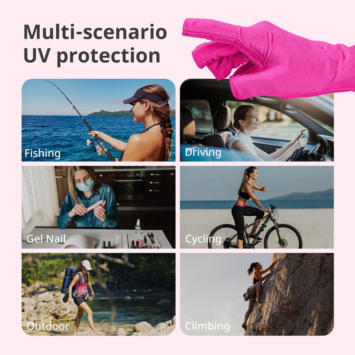 AIRSEE UV Gloves packaging display