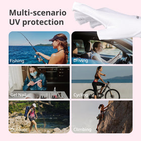 AIRSEE UV Protection Gloves packaging with product details