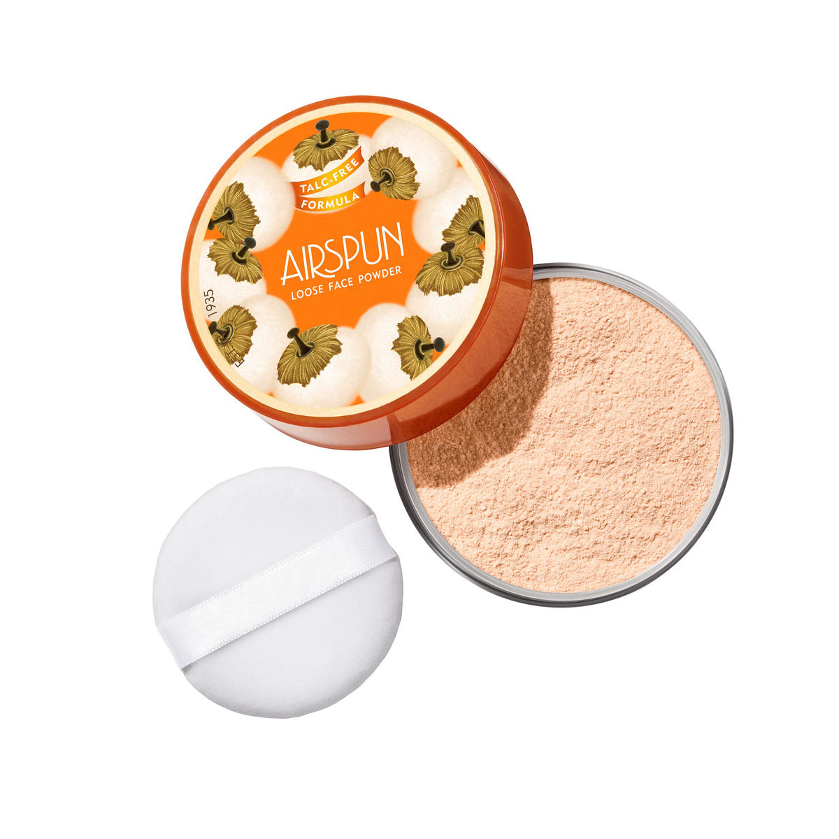 Airspun Loose Setting Powder translucent back view