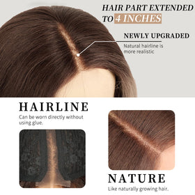 AISI HAIR Dirty Blonde Wig displayed with packaging
