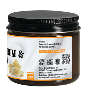 AJOMED COSMETICS Colostrum & Tallow Face Moisturizer texture close-up