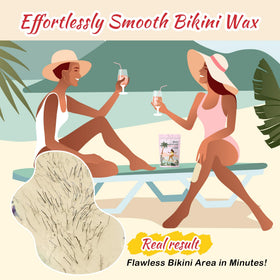 Ajoura hard wax beads with natural coconut oil ingredients