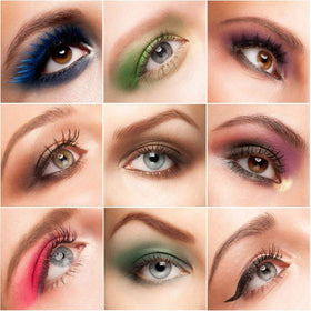 Akstore applicators displayed on a makeup table