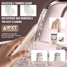 Akunbem Bikini Trimmer in hand demonstrating ease of use