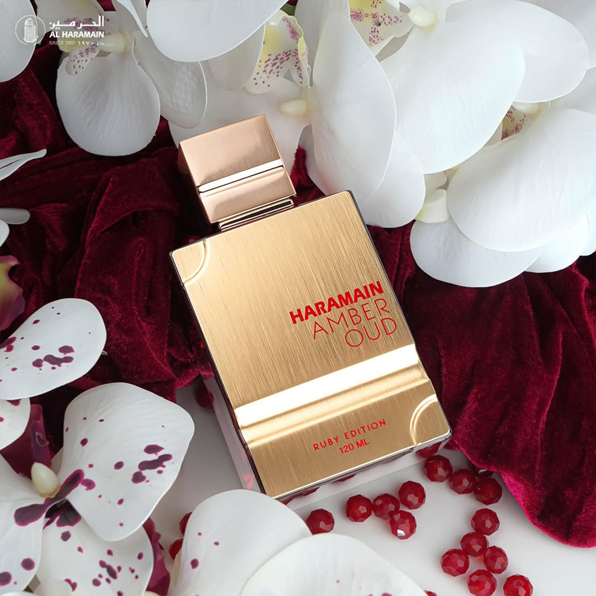 Al Haramain Amber Oud Ruby Eau De Parfum lifestyle scene