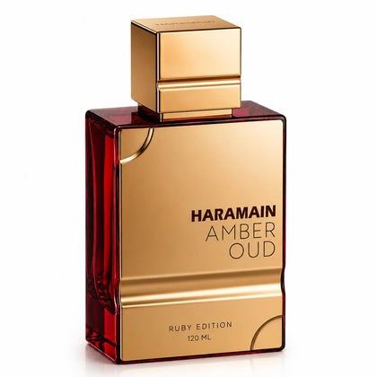 Al Haramain Amber Oud Ruby Edition 4 oz front view