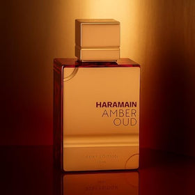 Al Haramain Amber Oud Ruby Edition close-up of cap