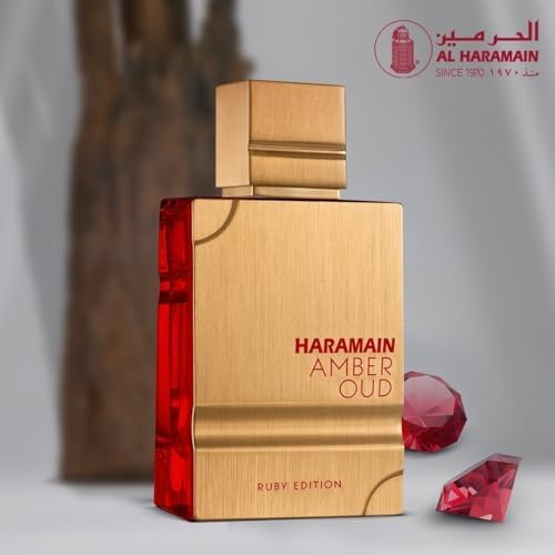 Al Haramain Amber Oud Ruby Edition Eau De Parfum packaging