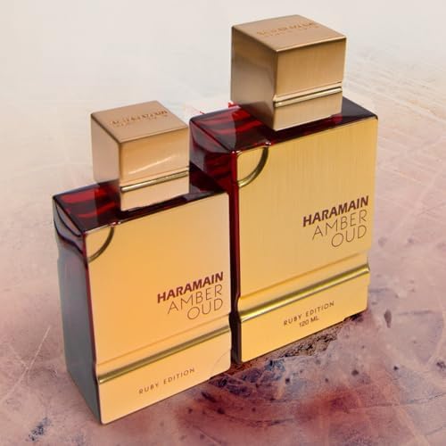 Al Haramain Amber Oud Ruby Edition fragrance notes diagram