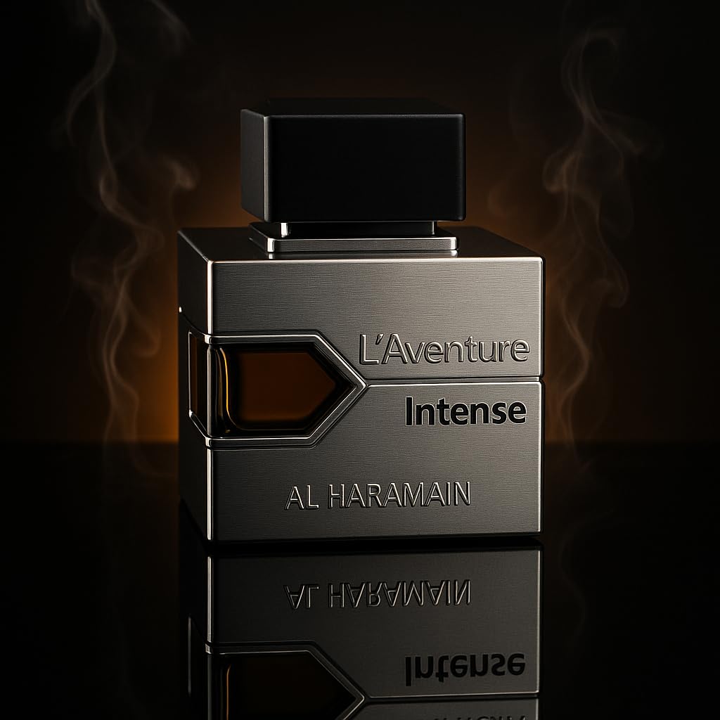 Al Haramain L'Aventure Intense Eau de Parfum bottle back view