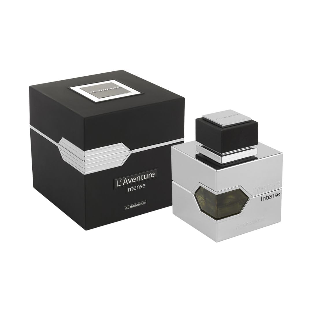 Al Haramain L'Aventure Intense Eau de Parfum lifestyle scene