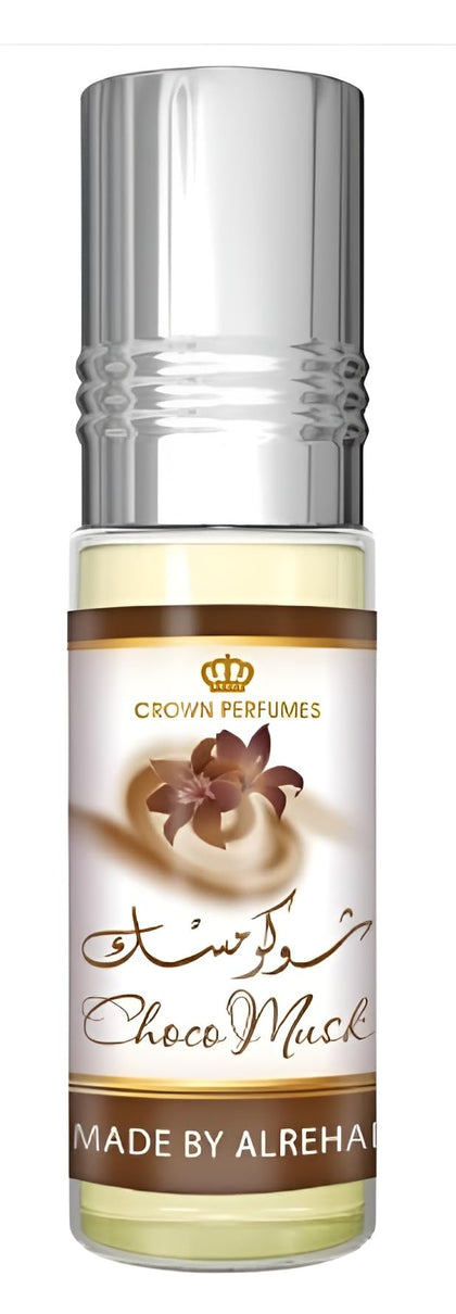 Al-Rehab Choco Musk 0.2 oz rollerball front view