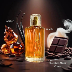 Al-Rehab Choco Musk Body Mist 250ml bottle