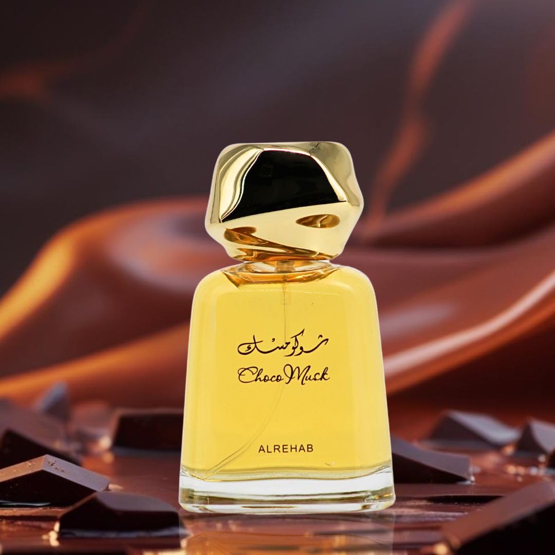 Al-Rehab Choco Musk Eau de Parfum 100ml bottle back view