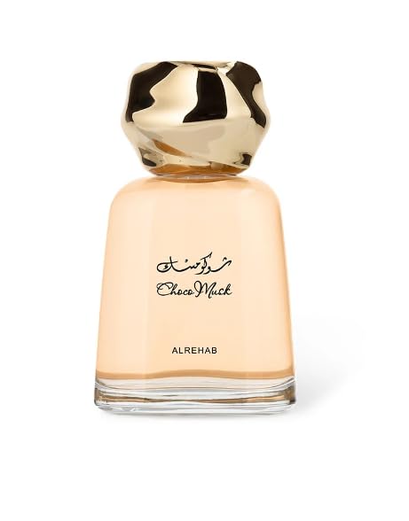 Al-Rehab Choco Musk Eau De Parfum Spray packaging side view