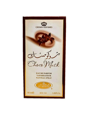Al-Rehab Choco Musk Eau De Spray Perfume 50ml side view