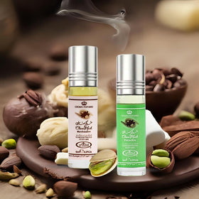 Al-Rehab Choco Musk Marshmallow 6ml bottle with ingredients description