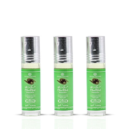 Al-Rehab Choco Musk Pistachio Perfume Oil Roll-On 6ml front view