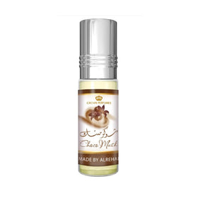 Al-Rehab Choco Musk Rollerball with packaging