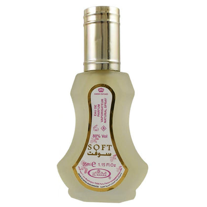 Al-Rehab Soft Eau De Natural Perfume Spray 35ml front view