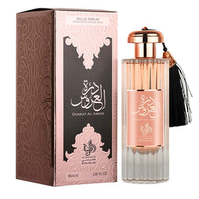 Al Wataniah Durrat Al Aroos Eau de Parfum bottle close-up