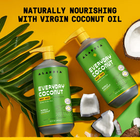 Alaffia Everyday Coconut Body Wash packaging details