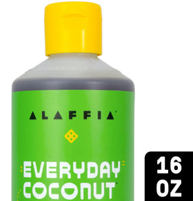 Alaffia EveryDay Coconut Shampoo bottle with coconut and ginger extracts