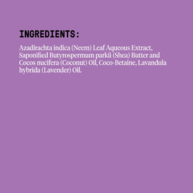 Alaffia Lavender Body Wash 32 Oz side view