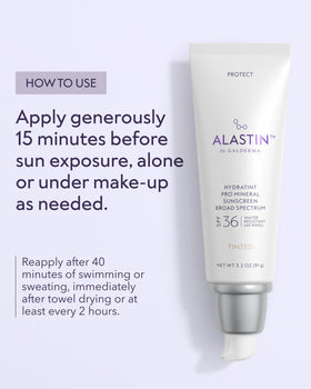 ALASTIN Skincare HydraTint Pro Mineral Tinted Sunscreen SPF 36 in hand