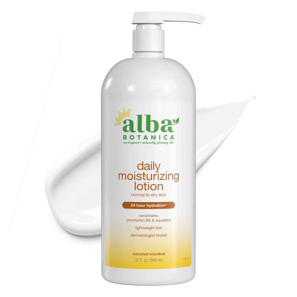 Alba Botanica Daily Moisturizing Lotion 32 oz bottle front view