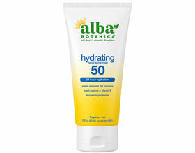 Alba Botanica Hydrating Sunscreen Lotion SPF 50 front view