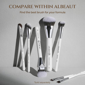 ALBEAUT Angled Foundation Brush demonstrating versatility as a body brush
